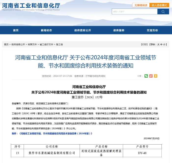 河南省工業(yè)領(lǐng)域節(jié)能、節(jié)水和固廢綜合利用技術(shù)裝備目錄