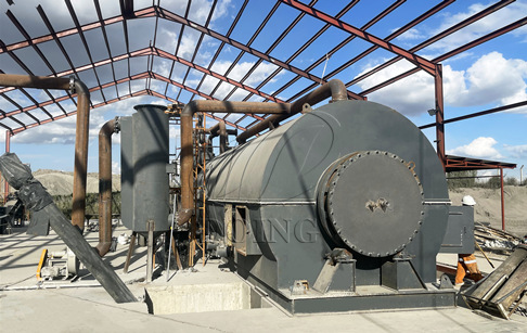 肯尼亞DY-15型廢輪胎熱裂解處理設備順利安裝