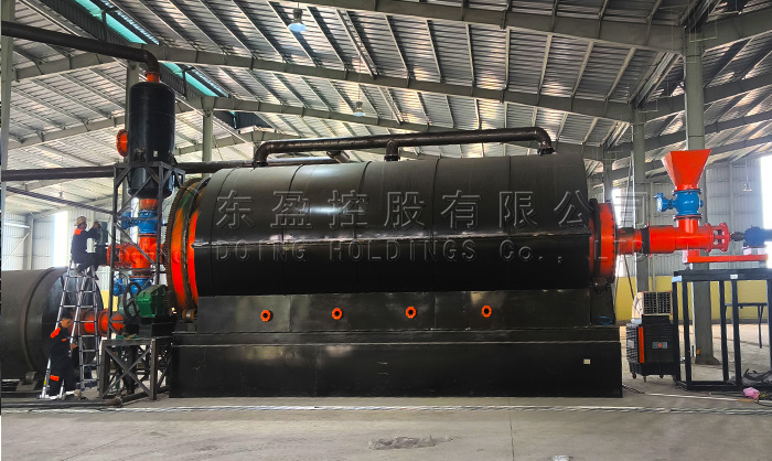 熱裂解提煉塑料油設備