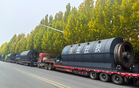 陜西客戶訂購八套不銹鋼煤焦油渣煉油設(shè)備發(fā)貨