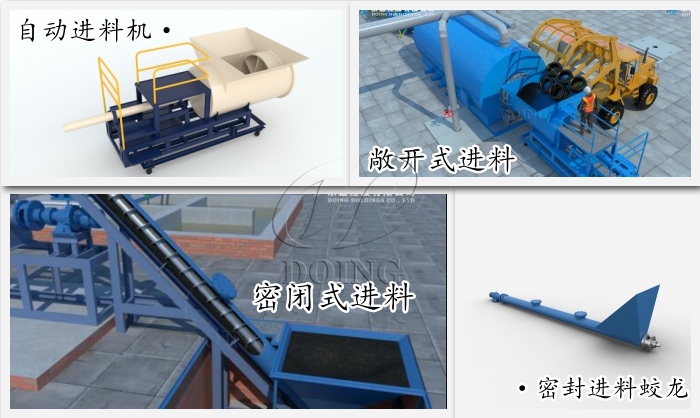 輪胎裂解設(shè)備進(jìn)料系統(tǒng)